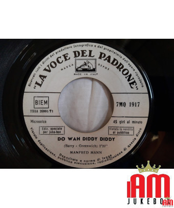 Do Wah Diddy Diddy [Manfred Mann] - Vinyle 7", 45 tours, Jukebox [product.brand] 1 - Shop I'm Jukebox 