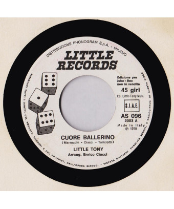 Cuore Ballerino   Arrivederci Amore Mio [Little Tony,...] - Vinyl 7", 45 RPM, Jukebox