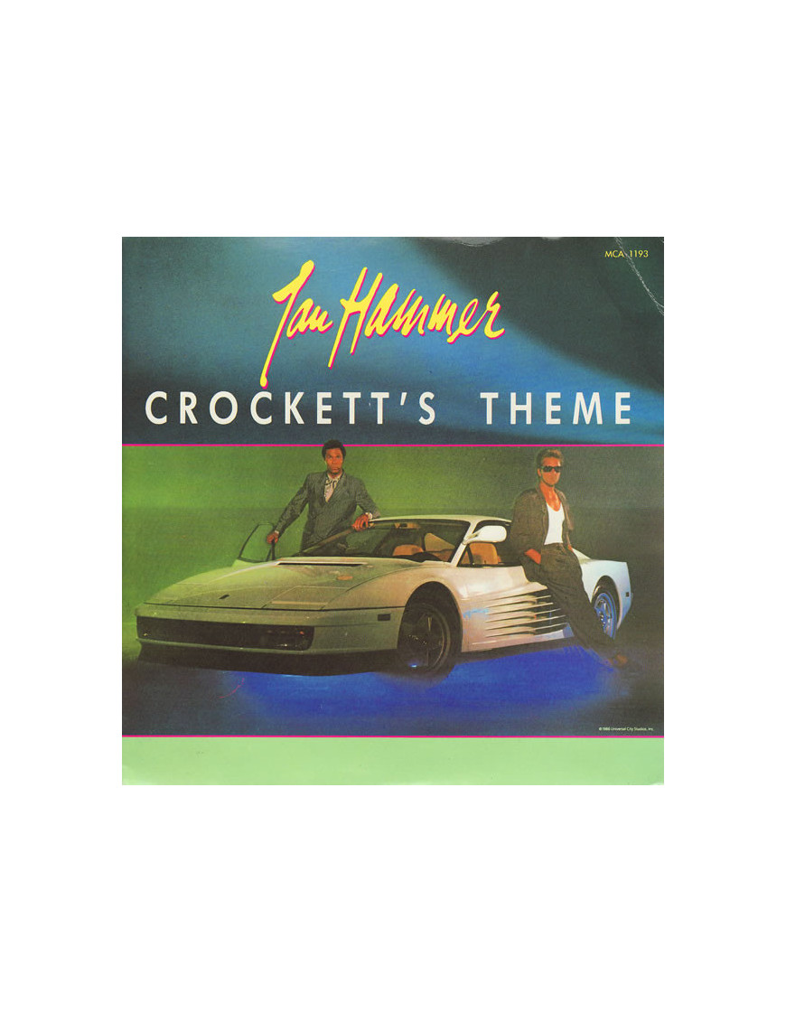 Crockett's Theme [Jan Hammer] - Vinyle 7", Single, 45 tours