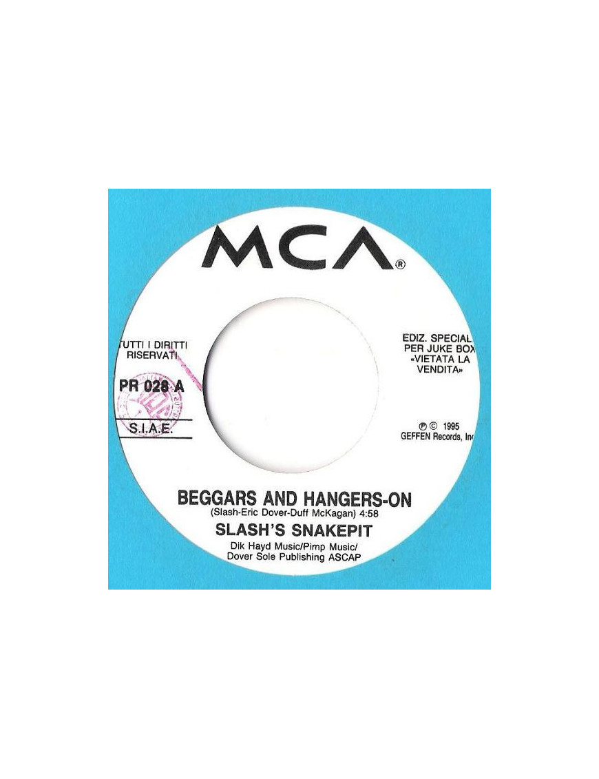 Beggars And Hangers-On Waking Up [Slash's Snakepit,...] – Vinyl 7", 45 RPM, Jukebox [product.brand] 1 - Shop I'm Jukebox 