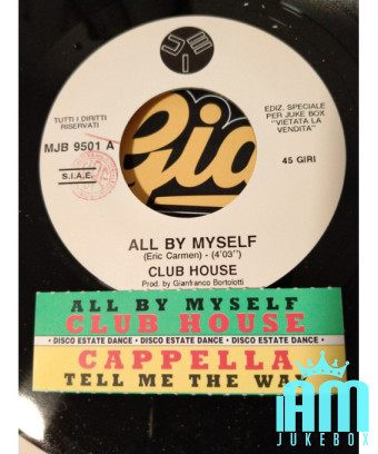 Tout seul, dis-moi le chemin [Club House,...] - Vinyl 7", 45 RPM, Jukebox [product.brand] 1 - Shop I'm Jukebox 