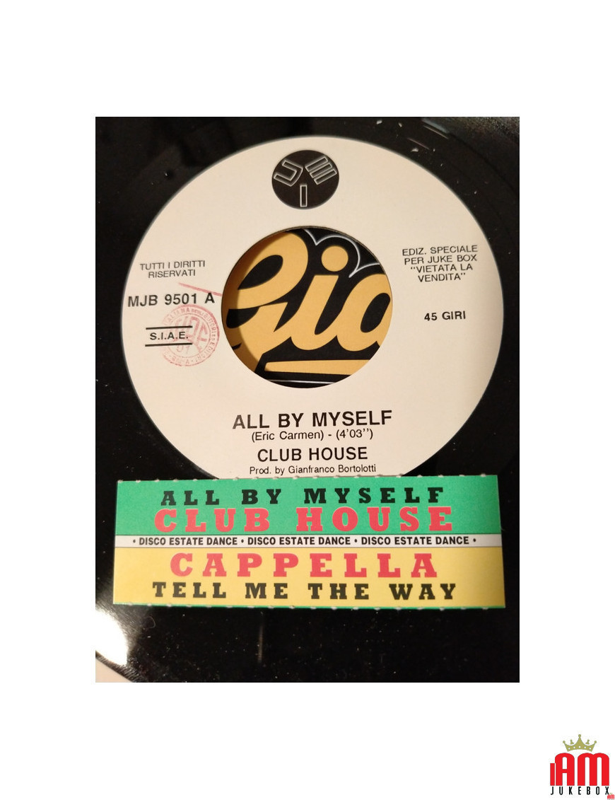 All By Myself Tell Me The Way [Club House,...] – Vinyl 7", 45 RPM, Jukebox [product.brand] 1 - Shop I'm Jukebox 