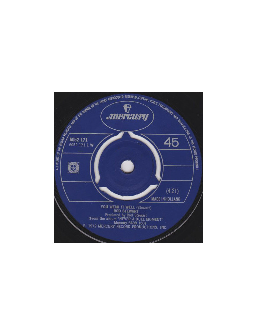 You Wear It Well [Rod Stewart] - Vinyl 7", 45 RPM, Single