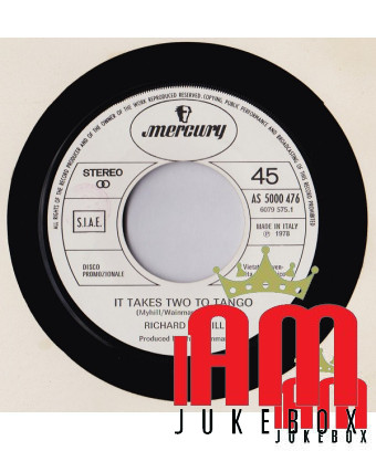 Il en faut deux pour tango [Richard Myhill] - Vinyl 7", 45 RPM, Promo