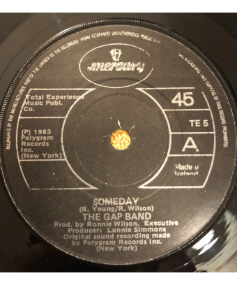 Someday [The Gap Band] – Vinyl 7", 45 RPM, Single [product.brand] 1 - Shop I'm Jukebox 