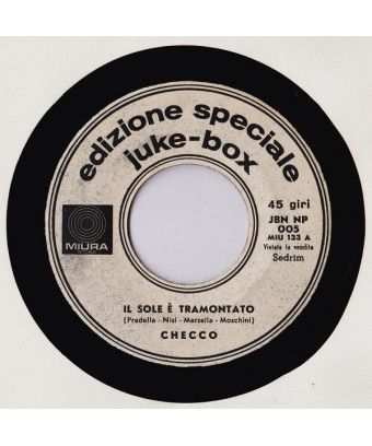 The Sun Has Set I Can't Say (I Love You) [Francesco Marsella,...] - Vinyl 7", 45 RPM, Jukebox [product.brand] 1 - Shop I'm Jukeb