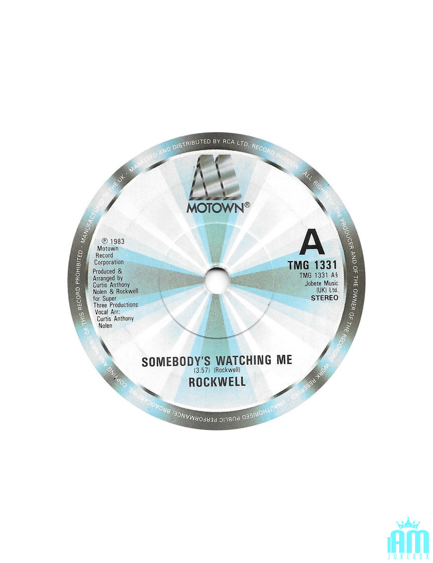 Quelqu'un me regarde [Rockwell] - Vinyl 7", 45 RPM, Single [product.brand] 1 - Shop I'm Jukebox 