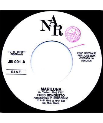 Mariluna Noi Di Tutti Gli Anni [Fred Bongusto,...] - Vinyl 7", 45 RPM, Jukebox [product.brand] 1 - Shop I'm Jukebox 