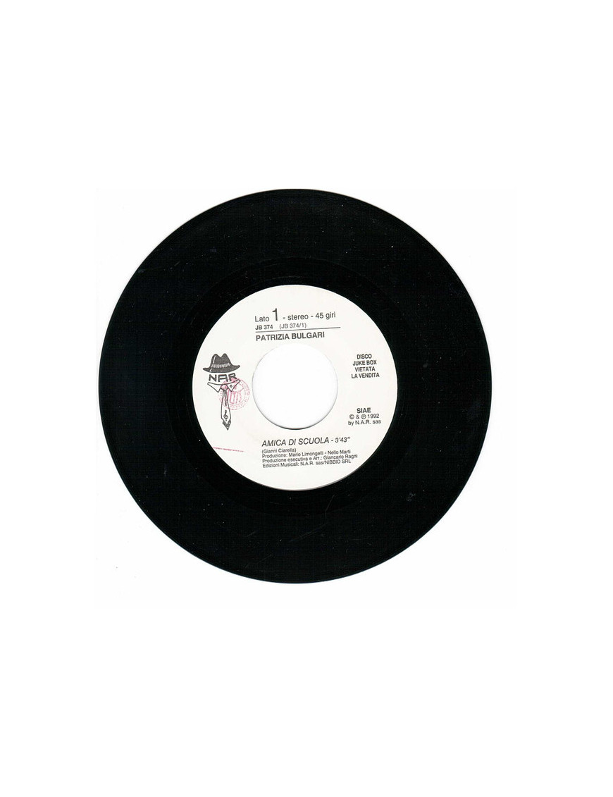Amica Di Scuola Piccola Africa [Patrizia Bulgari,...] – Vinyl 7", 45 RPM, Jukebox [product.brand] 1 - Shop I'm Jukebox 