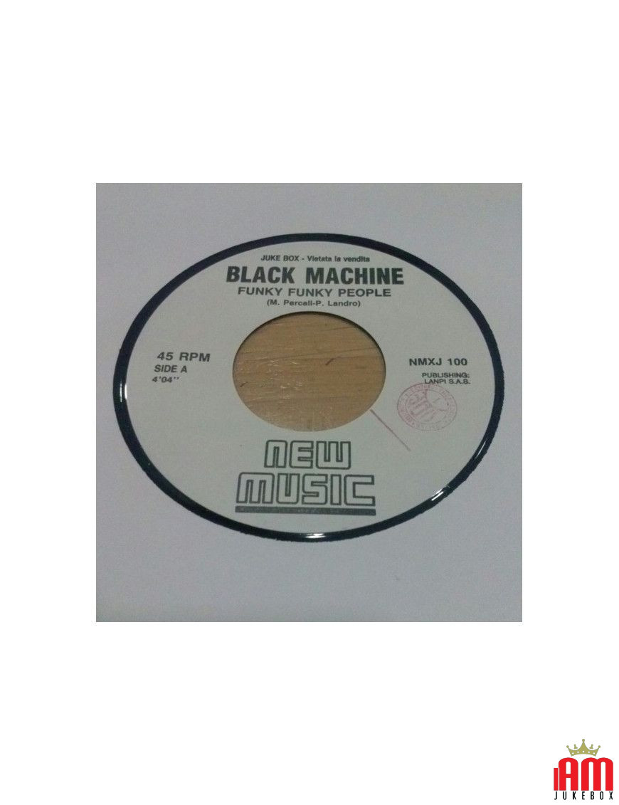 Funky Funky People Ciao Africa [Black Machine,...] - Vinyl 7", 45 RPM, Jukebox [product.brand] 1 - Shop I'm Jukebox 