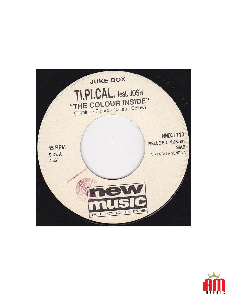 The Color Inside Donne, Le Donne [Ti.Pi.Cal.,...] - Vinyl 7", 45 RPM, Jukebox [product.brand] 1 - Shop I'm Jukebox 