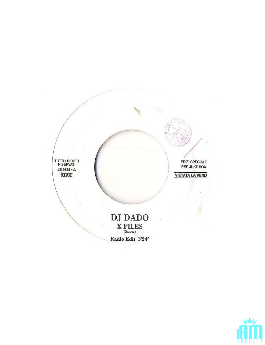 The X-Files You Must Change [DJ Dado,...] - Vinyl 7", 45 RPM, Jukebox [product.brand] 1 - Shop I'm Jukebox 