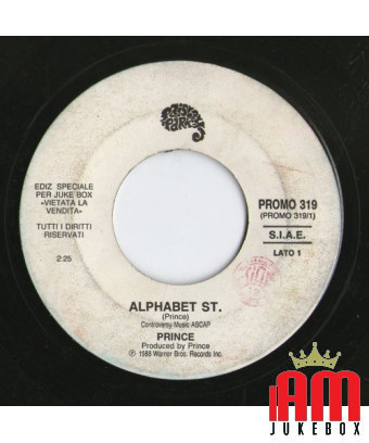 Alphabet St. Divine Emotion [Prince,...] - Vinyl 7", 45 RPM, Jukebox, Promo, Special Edition, Stereo [product.brand] 1 - Shop I'