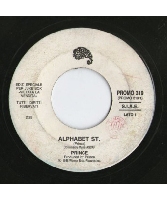 Alphabet St. Divine Emotion [Prince,...] - Vinyl 7", 45 RPM, Jukebox, Promo, Édition Spéciale, Stéréo
