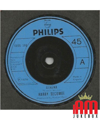 Athéna [Harry Secombe] - Vinyl 7", 45 tours, Single [product.brand] 1 - Shop I'm Jukebox 