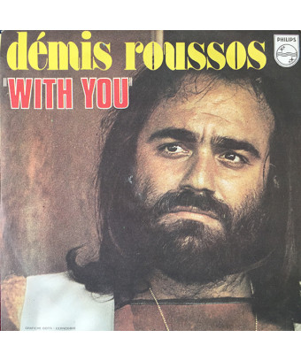 Avec Toi [Demis Roussos] - Vinyl 7", 45 RPM, Single, Stéréo