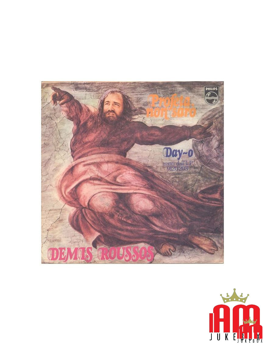 Profeta Non Sarò [Demis Roussos] - Vinyl 7", 45 RPM [product.brand] 1 - Shop I'm Jukebox 