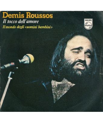 La Touche d'Amour Le Monde des "Hommes et Enfants" [Demis Roussos] - Vinyl 7", 45 RPM [product.brand] 1 - Shop I'm Jukebox 