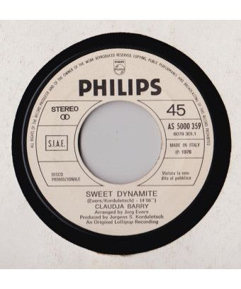 Sweet Dynamite Forse [Claudja Barry,...] - Vinyl 7", 45 RPM, Promo [product.brand] 1 - Shop I'm Jukebox 