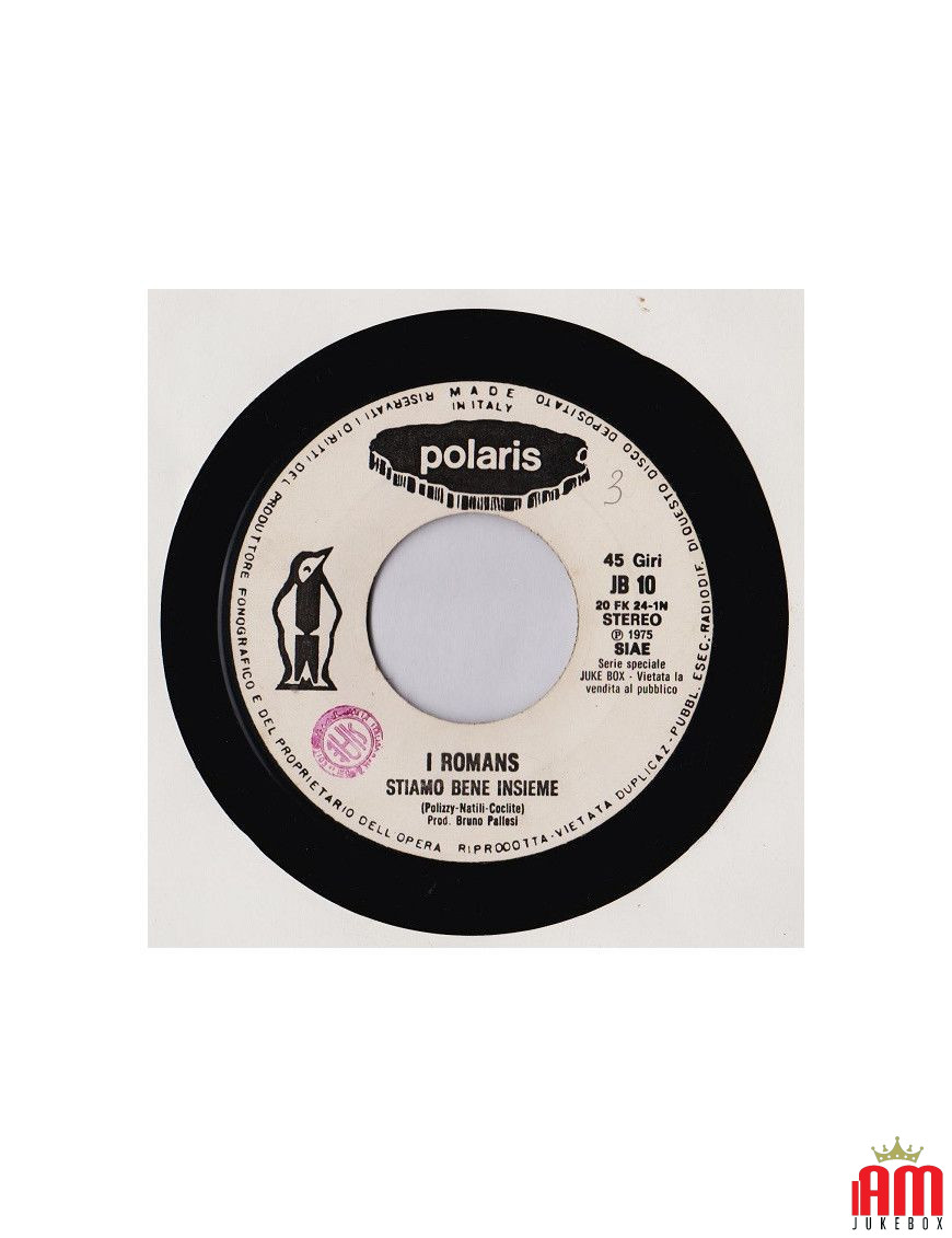 Nous sommes bien ensemble Friend Summer [I Romans,...] - Vinyl 7", 45 RPM, Jukebox [product.brand] 1 - Shop I'm Jukebox 