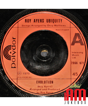 Evolution Mystic Voyage [Roy Ayers Ubiquity] - Vinyle 7", Single