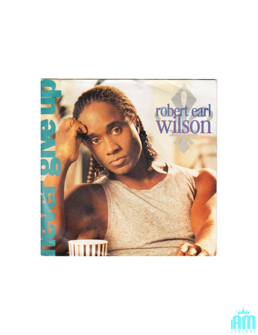 Never Give Up [Robert Earl Wilson] - Vinyl 7", 45 RPM, Single, Stereo
