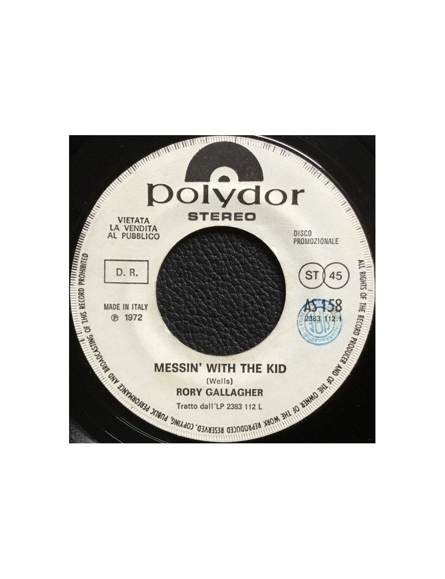 Messin' With The Kid   Beautiful Sunday [Rory Gallagher,...] - Vinyl 7", 45 RPM, Promo