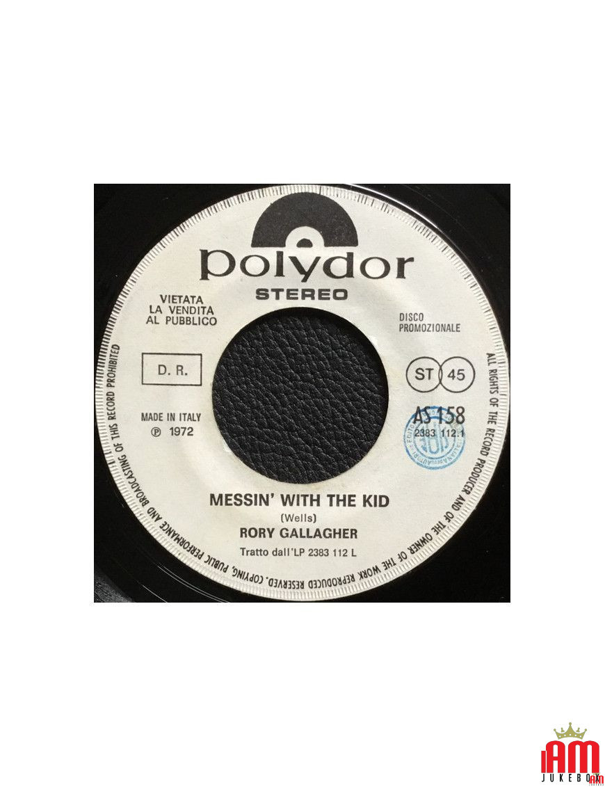 Messin' With The Kid   Beautiful Sunday [Rory Gallagher,...] - Vinyl 7", 45 RPM, Promo