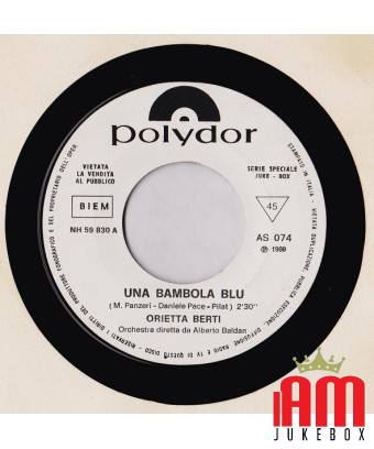 A Blue Doll Na Na Hey Hey Kiss Him Goodbye [Orietta Berti,...] – Vinyl 7", 45 RPM, Jukebox [product.brand] 1 - Shop I'm Jukebox 