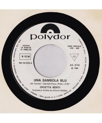 Una Bambola Blu Na Na Hey Hey Kiss Him Goodbye [Orietta Berti,...] - Vinyl 7", 45 RPM, Jukebox [product.brand] 1 - Shop I'm Juke