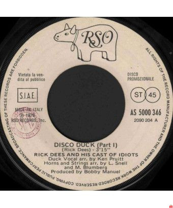 Night Fever Disco Duck (Part 1) [The Fatback Band,...] - Vinyl 7", 45 RPM, Promo [product.brand] 1 - Shop I'm Jukebox 