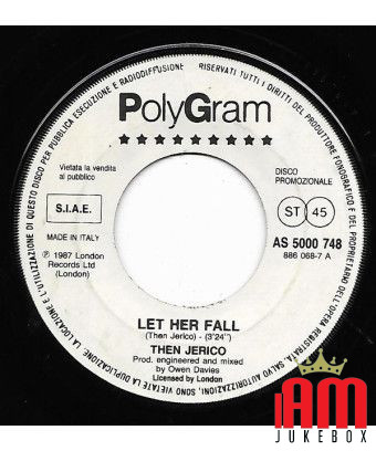 Let Her Fall Ever Fallen In Love [Then Jerico,...] - Vinyl 7", 45 RPM, Promo, Stéréo [product.brand] 1 - Shop I'm Jukebox 