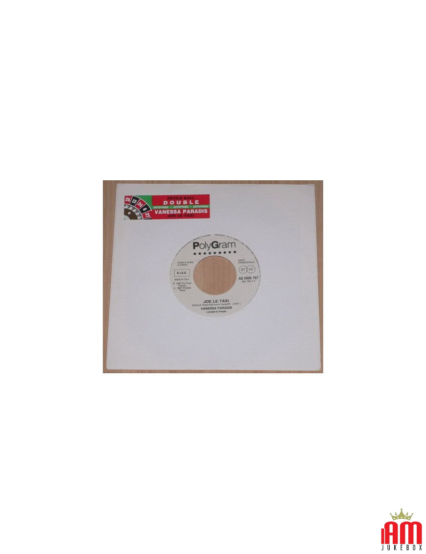 Joe Le Taxi Devils Ball [Vanessa Paradis,...] – Vinyl 7", 45 RPM, Promo [product.brand] 1 - Shop I'm Jukebox 