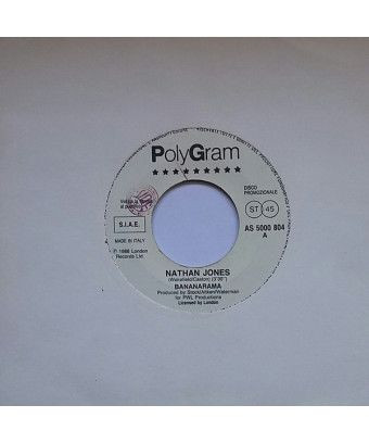 Nathan Jones Blue [Bananarama,...] - Vinyl 7", 45 RPM, Promo [product.brand] 1 - Shop I'm Jukebox 