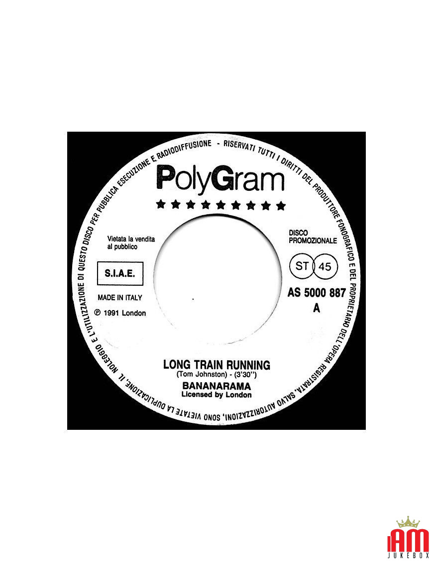 Long Train Running You Don't Have To Go Home Tonight [Bananarama,...] - Vinyl 7", 45 RPM, Promo [product.brand] 1 - Shop I'm Juk