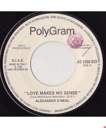 Love Makes No Sense All That She Wants [Alexander O'Neal,...] – Vinyl 7", 45 RPM, Promo [product.brand] 1 - Shop I'm Jukebox 