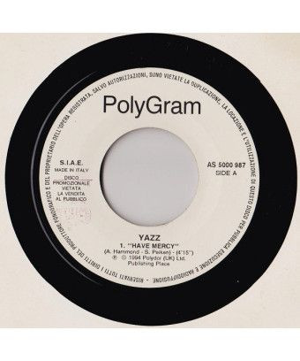 Have Mercy Spoonman [Yazz,...] - Vinyle 7", 45 RPM, Promo [product.brand] 1 - Shop I'm Jukebox 