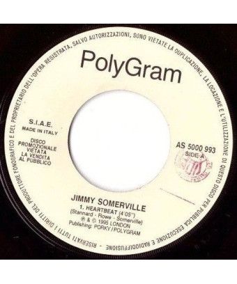 Heartbeat Love Me For A Reason [Jimmy Somerville,...] - Vinyle 7", 45 RPM, Promo [product.brand] 1 - Shop I'm Jukebox 