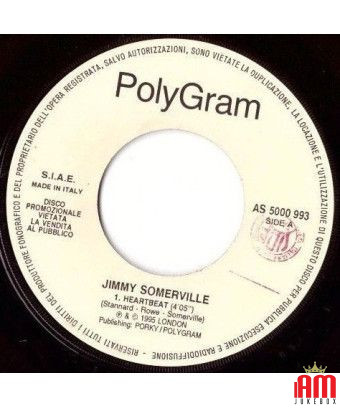 Heartbeat Love Me For A Reason [Jimmy Somerville,...] - Vinyle 7", 45 RPM, Promo [product.brand] 1 - Shop I'm Jukebox 