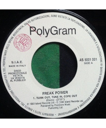 Turn Out, Tune In, Cope Out Pride Of Africa [Freak Power,...] - Vinyl 7", 45 RPM, Promo [product.brand] 1 - Shop I'm Jukebox 