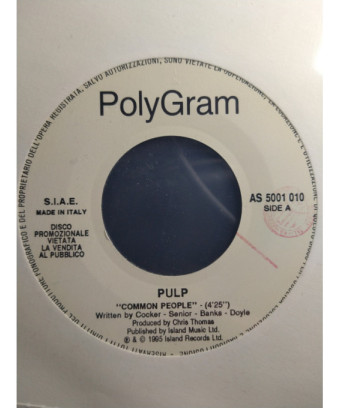 Common People   Do U Still [Pulp,...] - Vinyl 7", 45 RPM, Promo