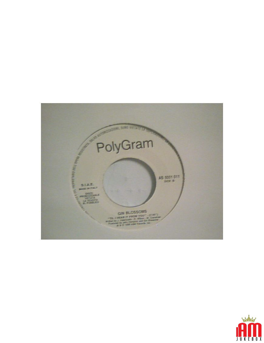 Lifted Til I Hear It From You [Lighthouse Family,...] - Vinyl 7", 45 RPM, Promo [product.brand] 1 - Shop I'm Jukebox 