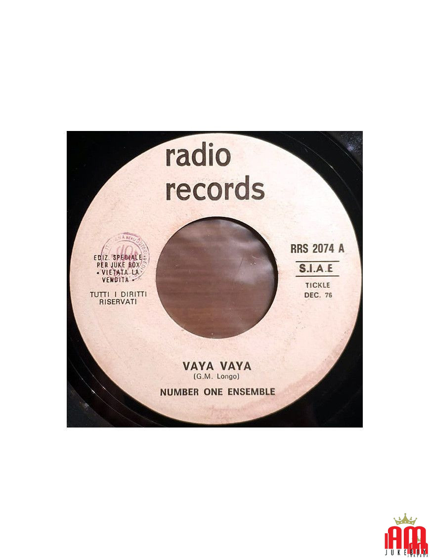 Vaya Vaya Periferia [Number One Ensemble,...] - Vinyl 7", Jukebox [product.brand] 1 - Shop I'm Jukebox 