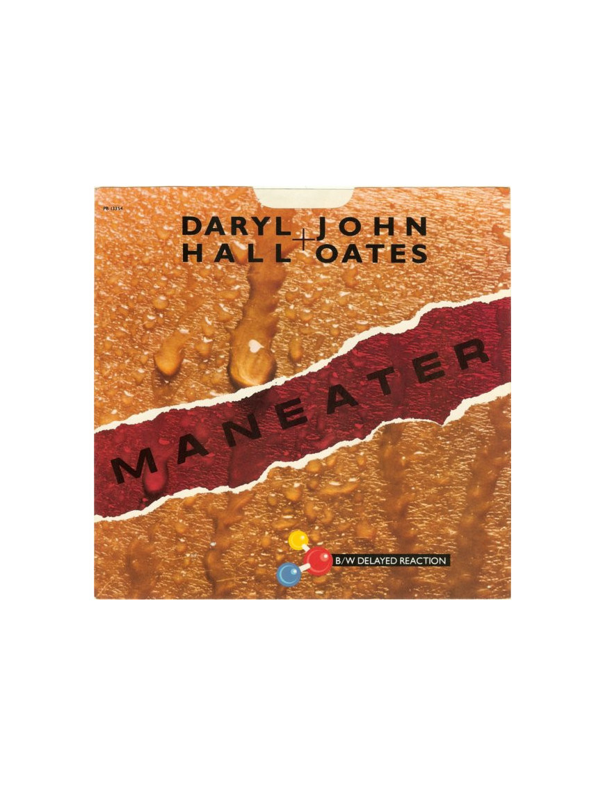 Maneater [Daryl Hall & John Oates] - Vinyl 7", 45 RPM, Single, Styrene [product.brand] 1 - Shop I'm Jukebox 
