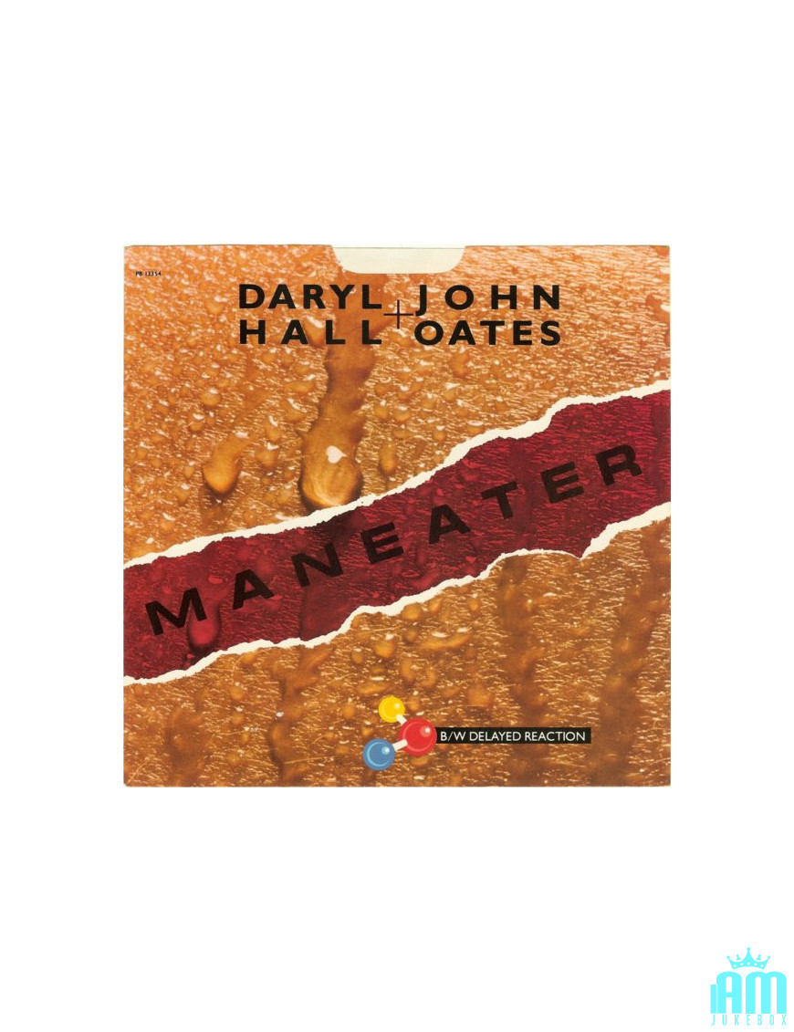 Maneater [Daryl Hall & John Oates] - Vinyl 7", 45 RPM, Single, Styrene