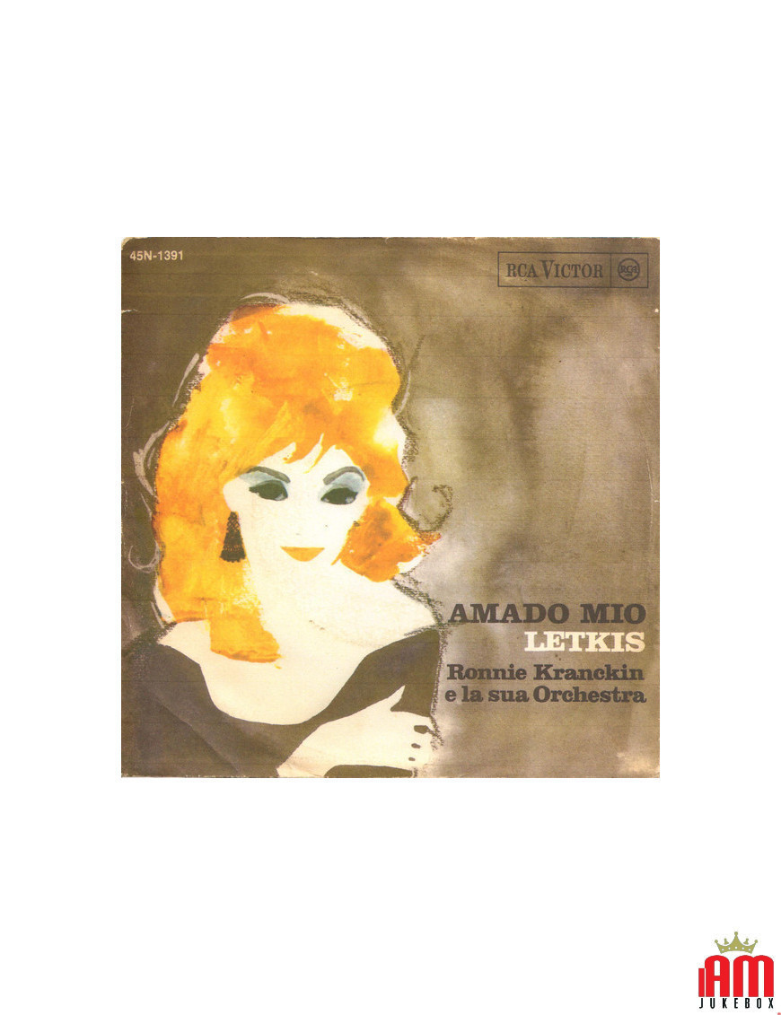 Amado Mio [Ronnie Kranckin Orkesteri] – Vinyl 7", 45 RPM [product.brand] 1 - Shop I'm Jukebox 