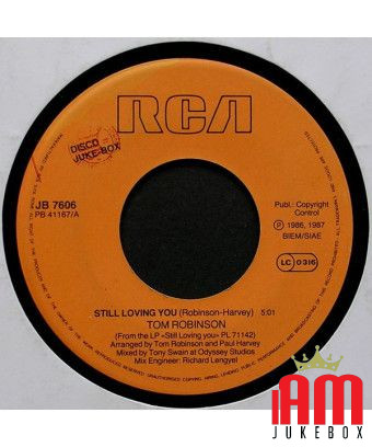 Still Love You All At Once [Tom Robinson,...] – Vinyl 7", 45 RPM, Jukebox [product.brand] 1 - Shop I'm Jukebox 