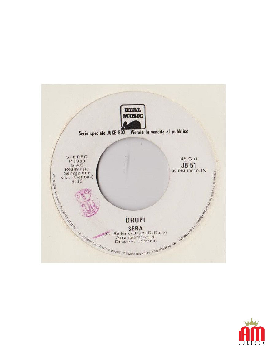 Sera Get Your Mind Made Up [Drupi (2),...] – Vinyl 7", 45 RPM, Jukebox [product.brand] 1 - Shop I'm Jukebox 