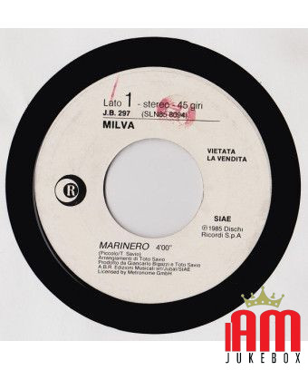 Marinero Duel [Milva,...] - Vinyle 7", 45 RPM, Promo [product.brand] 1 - Shop I'm Jukebox 