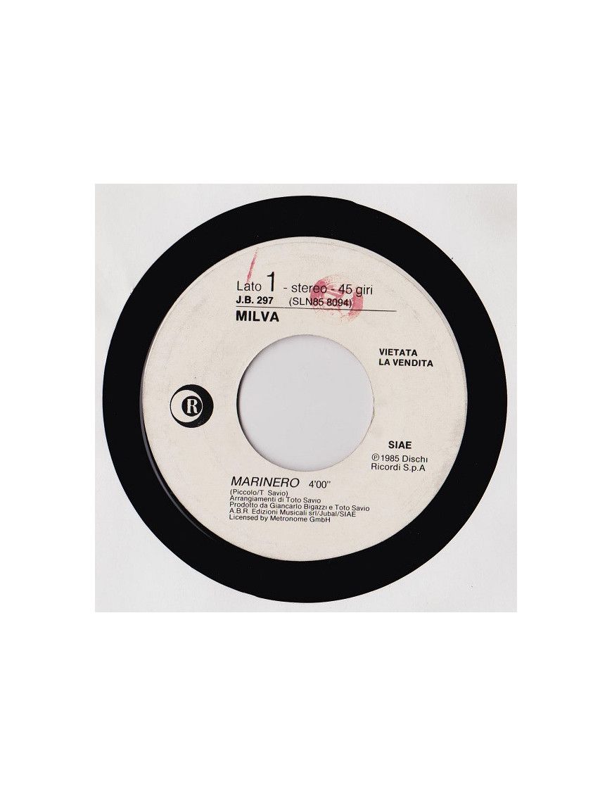 Marinero Duel [Milva,...] - Vinyl 7", 45 RPM, Promo [product.brand] 1 - Shop I'm Jukebox 